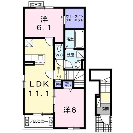 テルースの物件間取画像